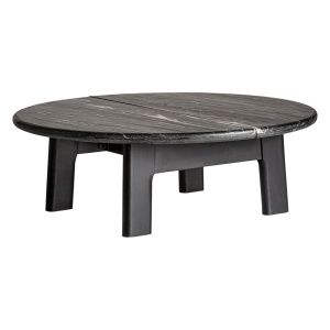 Masa de cafea neagra din marmura 100 cm Nara Vical Home