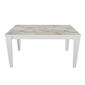 Masa dining alba 85x145 cm Bud The Home Collection