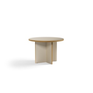 Masa dining crem 110 cm Aby HKliving