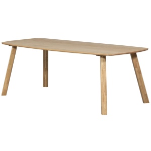 Masa dining din lemn maro deschis 99x179 cm Tablo Woood