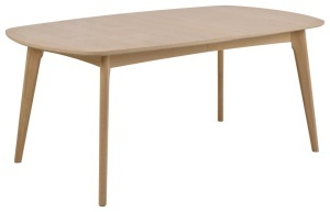 Masa dining extensibila maro din lemn 102x180 cm Marte Style Actona Company