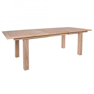 Masa dining exterior extensibila maro din lemn 100x180(240) cm Maryland Bizzotto