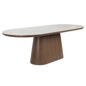 Masa dining maro 90x200 cm Almira Walnut The Home Collection