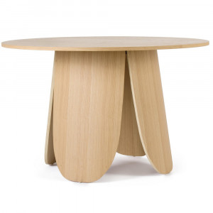 Masa dining maro deschis 120 cm Jordyn Bizzotto