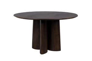 Masa dining maro din lemn 130 cm Balder Quiet Object