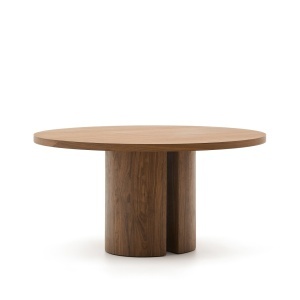 Masa dining maro nuc din lemn 150 cm Nealy Kave Home