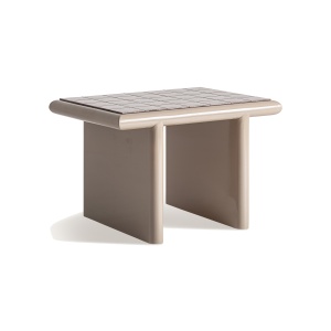 Masa laterala maro din ceramica 55x76 cm Kurten Vical Home