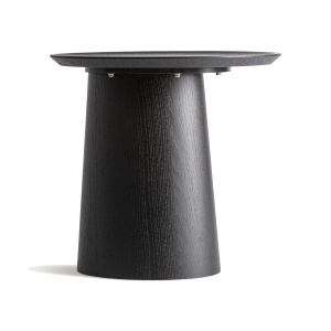 Masa laterala neagra 55 cm Prayon Vical Home