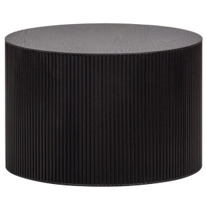 Masa laterala neagra 60 cm Sanne Woood