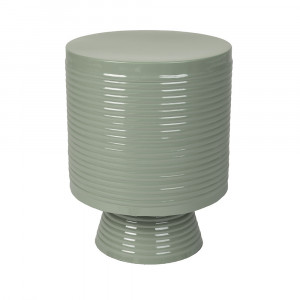 Masa laterala verde din metal 35 cm Sven Quiet Object
