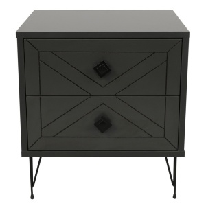 Noptiera gri antracit Luna The Home Collection