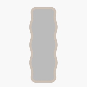 Oglinda de podea bej nisipiu 50x160 cm Aror The Home Collection