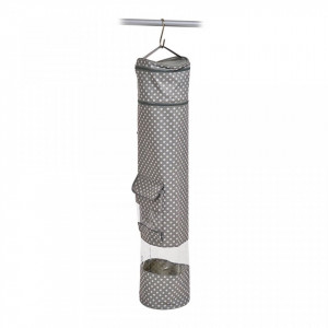 Organizator suspendabil gri/alb din fibre sintetice Wrapping Zeller