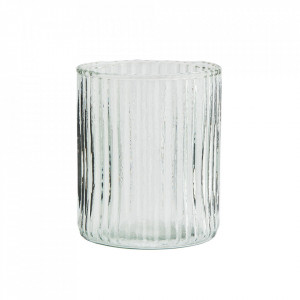 Pahar transparent din sticla 300 ml Dona Madam Stoltz