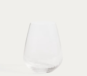 Pahar transparent din sticla 425 ml Davel Kave Home