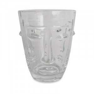 Pahar transparent din sticla 8x10 cm Judit The Home Collection