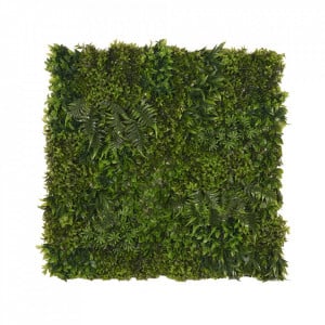 Panou plante artificiale pentru perete din plastic 80x80 cm Lyon LABEL51