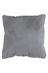 Perna argintie din fibre sintetice 48x48 cm Heaven Lalee