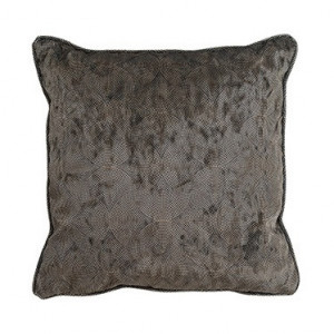 Perna decorativa patrata neagra din poliester 45x45 cm Jacen Richmond Interiors