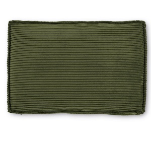 Perna dreptunghiulara verde din catifea 40x60 cm Blok Corduroy FR Kave Home