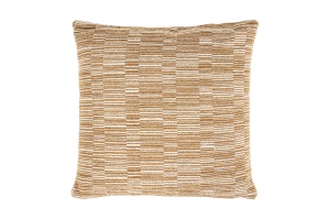 Perna patrata galben/ocru din fibre sintetice 40x40 cm Hudson Dutchbone