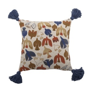 Perna patrata multicolora din bumbac 45x45 cm Anniversary Bloomingville