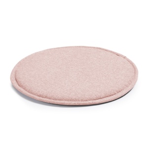 Perna pentru sezut roz din fibre sintetice 35 cm Silke Kave Home