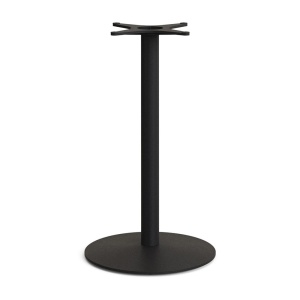 Picior pentru masa bar negru din metal Esilda Kave Home