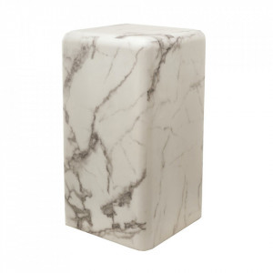 Piedestal alb din fibre naturale 61 cm Pillar S Pols Potten