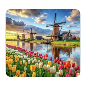 Placa protectie plita multicolora din sticla 50x56 cm Windmill Wenko