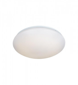 Plafoniera alba din metal si plastic cu LED Plain Medium Markslojd