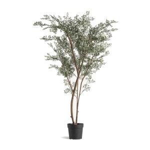 Planta artificiala cu ghiveci verde din fibre sintetice 180 cm Olivo Vical Home