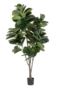 Planta artificiala cu ghiveci verde din plastic 230 cm Ficus Bizzotto