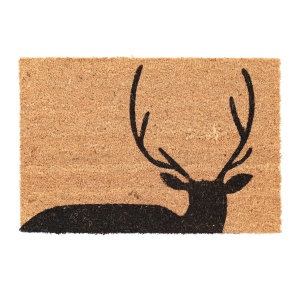 Pres intrare maro din fibre naturale 40x60 cm Deer Esschert Design