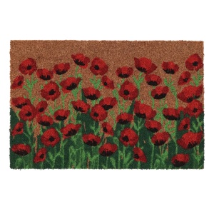 Pres intrare multicolor din fibre naturale 40x60 cm Poppies Esschert Design