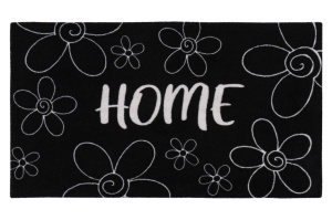 Pres intrare negru din fibre sintetice Miami Home Lalee (diverse dimensiuni)