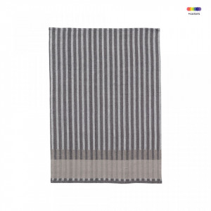 Prosop bucatarie gri din bumbac 50x70 cm Grain Jacquard Grey Ferm Living