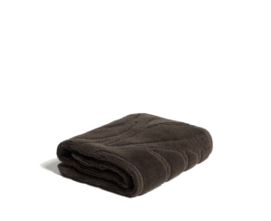 Prosop maro inchis din bumbac 30x50 cm Lurevi Kave Home