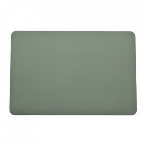 Protectie masa dreptunghiulara verde din piele ecologica 30x45 cm Semur The Home Collection