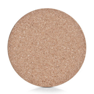 Protectie masa rotunda maro din fibre naturale 26 cm Avens Zeller