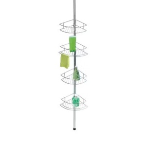 Raft pentru baie argintiu din metal 31 cm Dolcedo Wenko