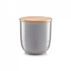 Recipient cu capac gri/maro din fibre sintetice 800 ml Nor Zeller