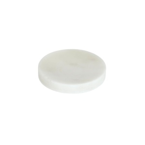 Savoniera alba din marmura 12 cm Elenei Kave Home