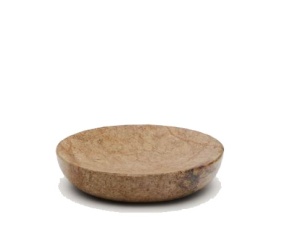 Savoniera bej din marmura 10 cm Spalsh Kave Home