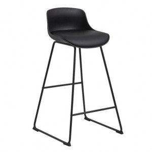 Scaun bar din metal negru Tina T Quiet Object