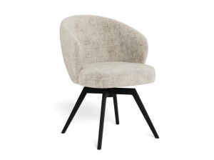 Scaun dining din textil bej Darlene FR Quiet Object