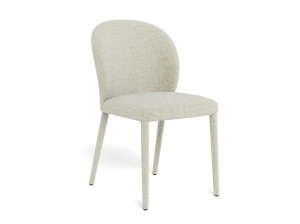 Scaun dining gri deschis din textil Patricia Actona Company