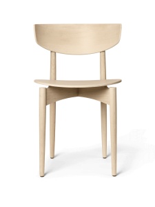 Scaun dining maro deschis din lemn Herman Ferm Living