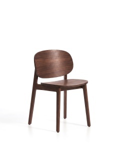 Scaun dining maro din lemn Ludara Kave Home