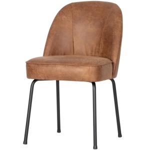 Scaun dining maro din piele Vogue Woood